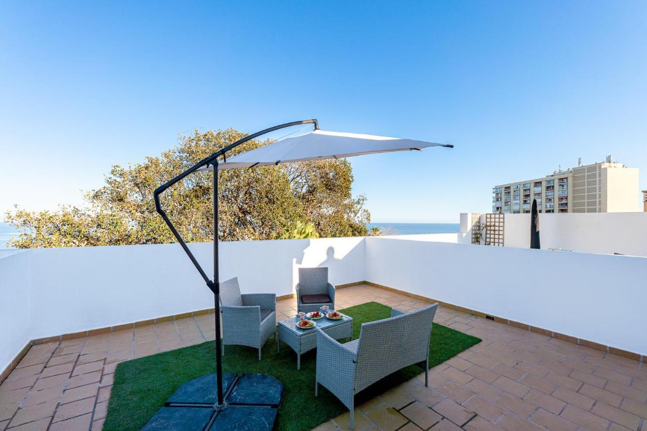 797 Holiday Rentals -Piso Con Terraza Y Vistas En La Nogalera Torremolinos Dış mekan fotoğraf